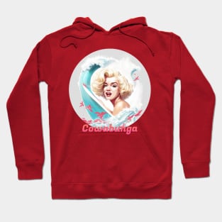 Cowabunga Pin up Surf Hoodie